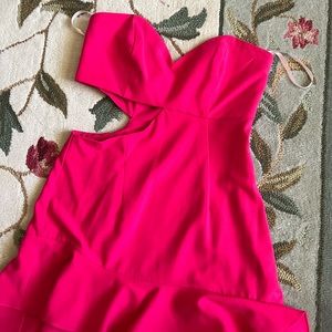 NBD x NAVEN pink dress